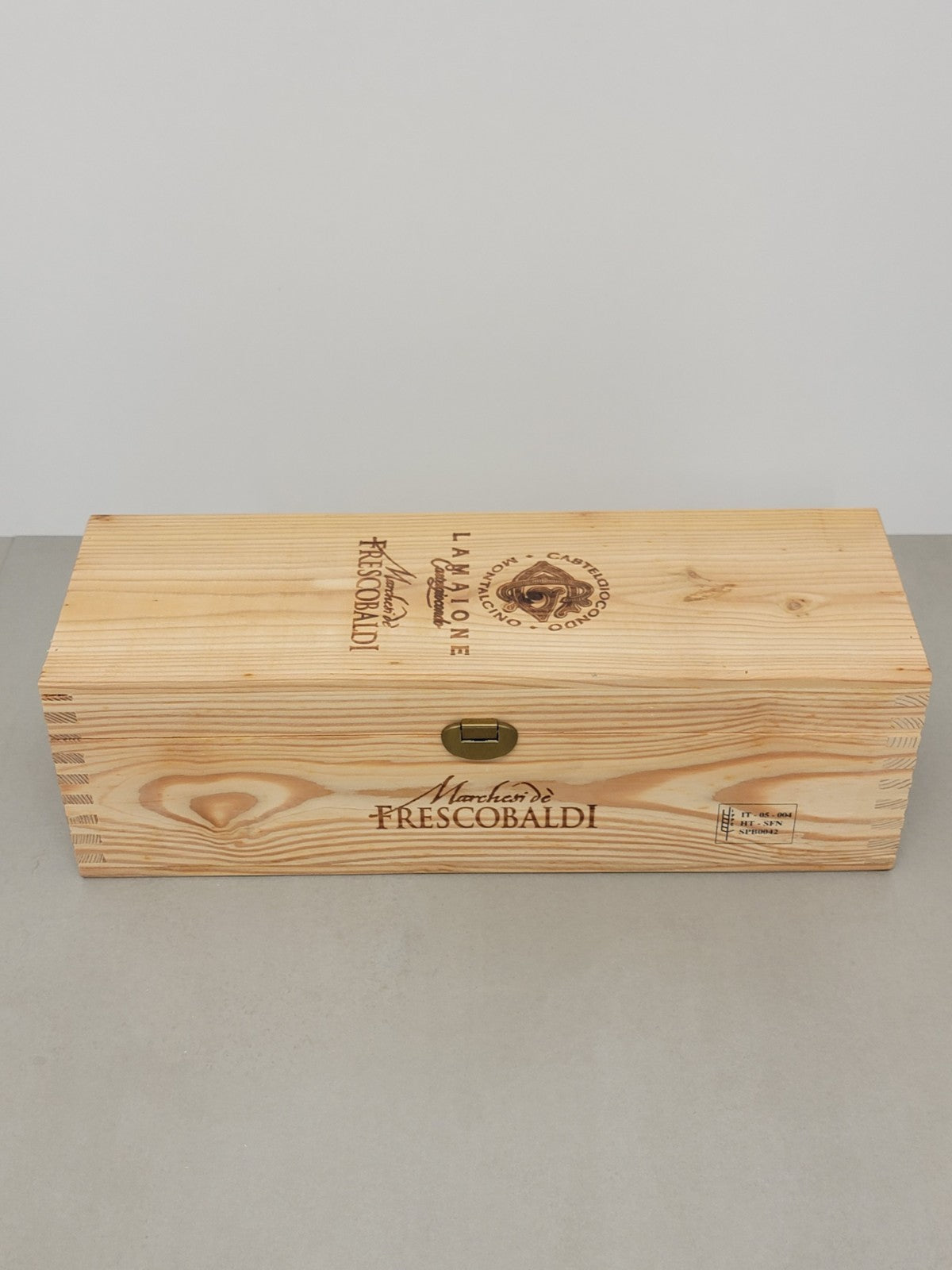Lamaione Magnum 2003 Castelgiocondo Frescobaldi Cassa in Legno 1,5 litri 14%