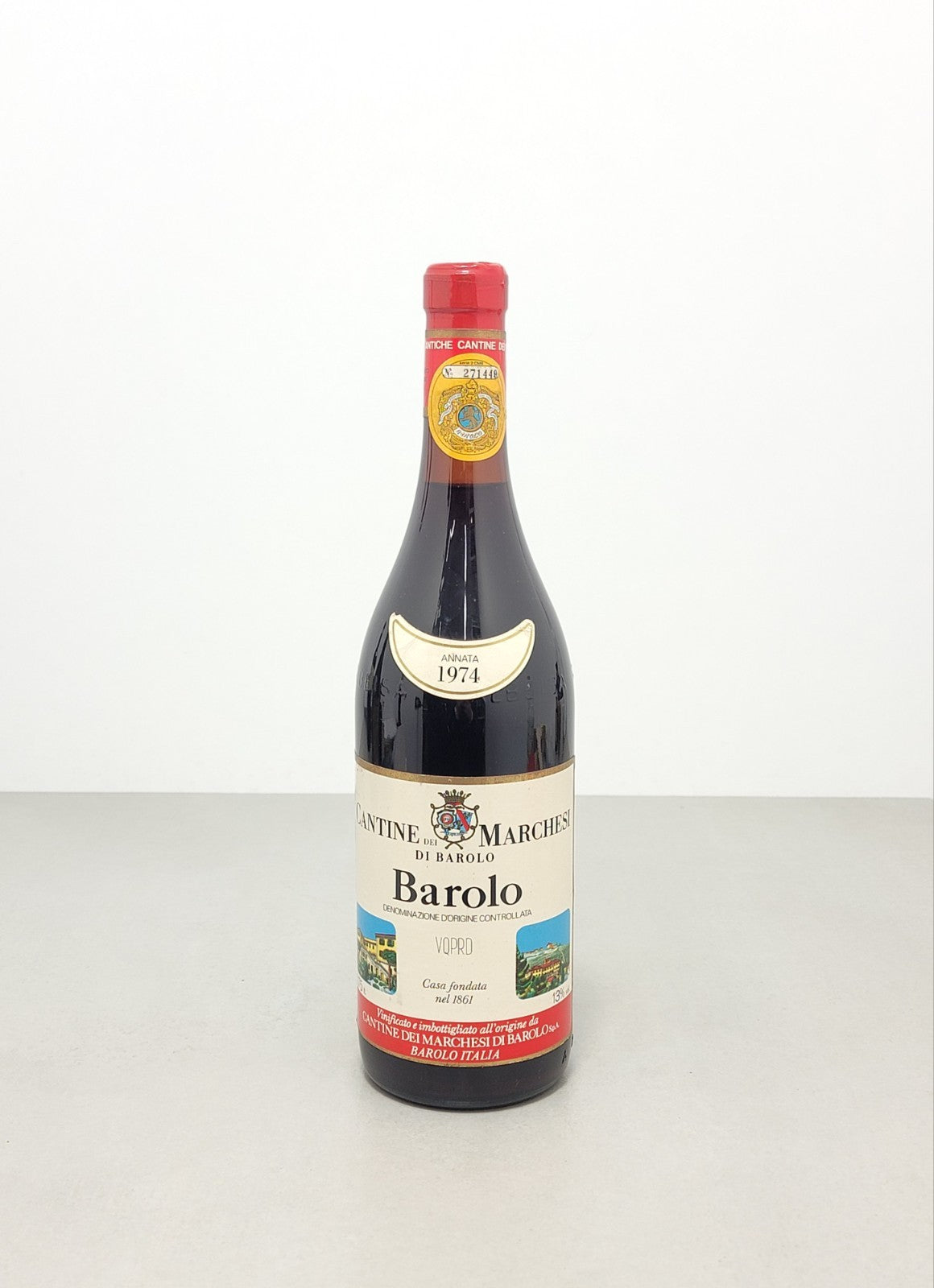 Barolo Marchesi 1974 Cantine dei Marchesi Di Barolo bott.75 cl 13%