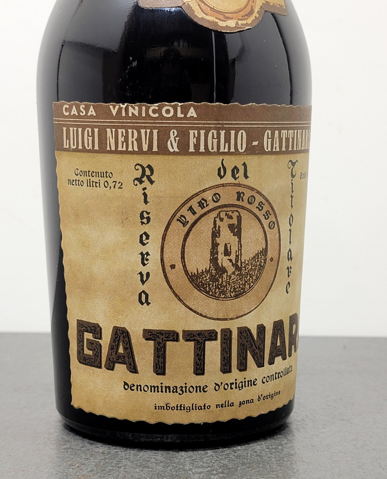 Gattinara Luigi Nervi 1964 Riserva Del Titolare bott. 72 cl 13 %