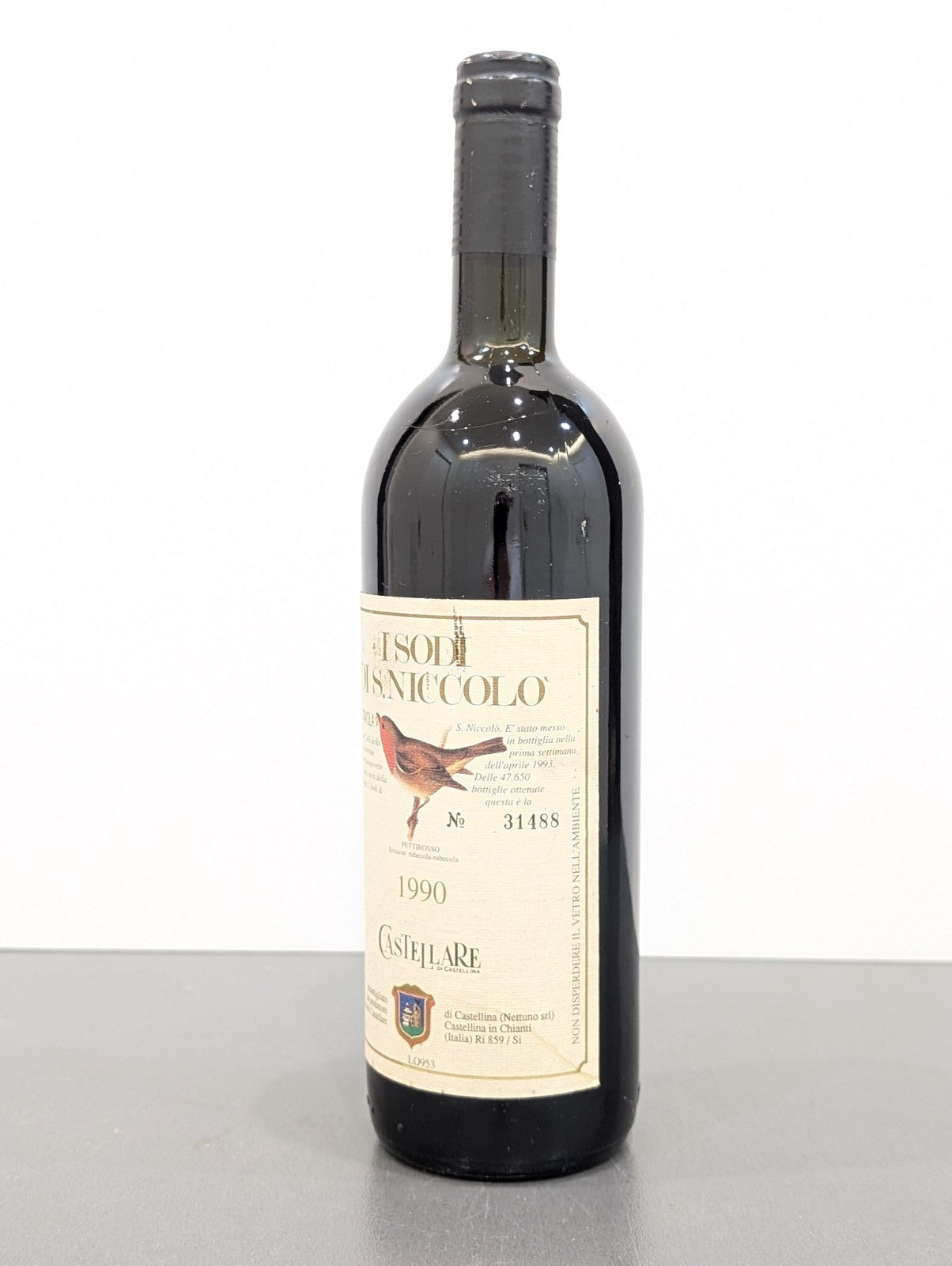 I Sodi Di San Niccolò Castellare Di Castellina 1990 bott. 75 cl 13,5%