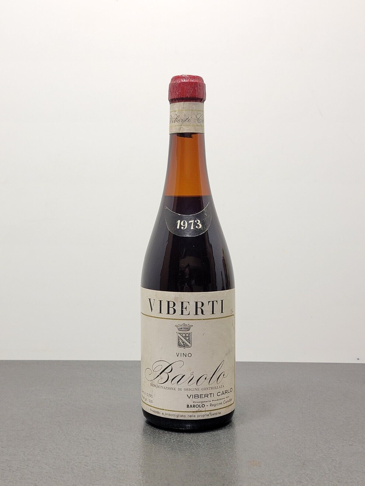Barolo Carlo Viberti 1973 Cannubi bott.72 cl 13.5%
