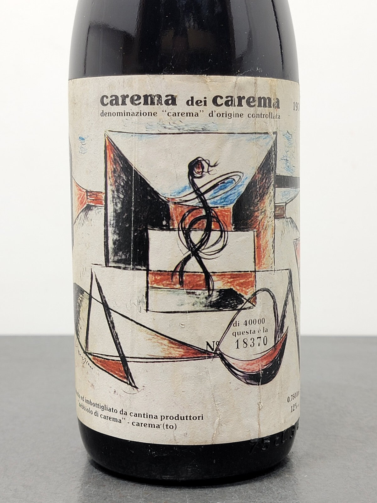 Carema Dei Carema 1974 Produttori Di Nebbiolo Di Carema bott.75 cl 12%