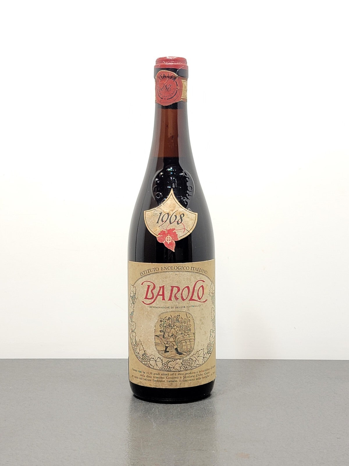Barolo Conterno 1968 Istituto Enologico Italiano bott.72 cl 13.5%