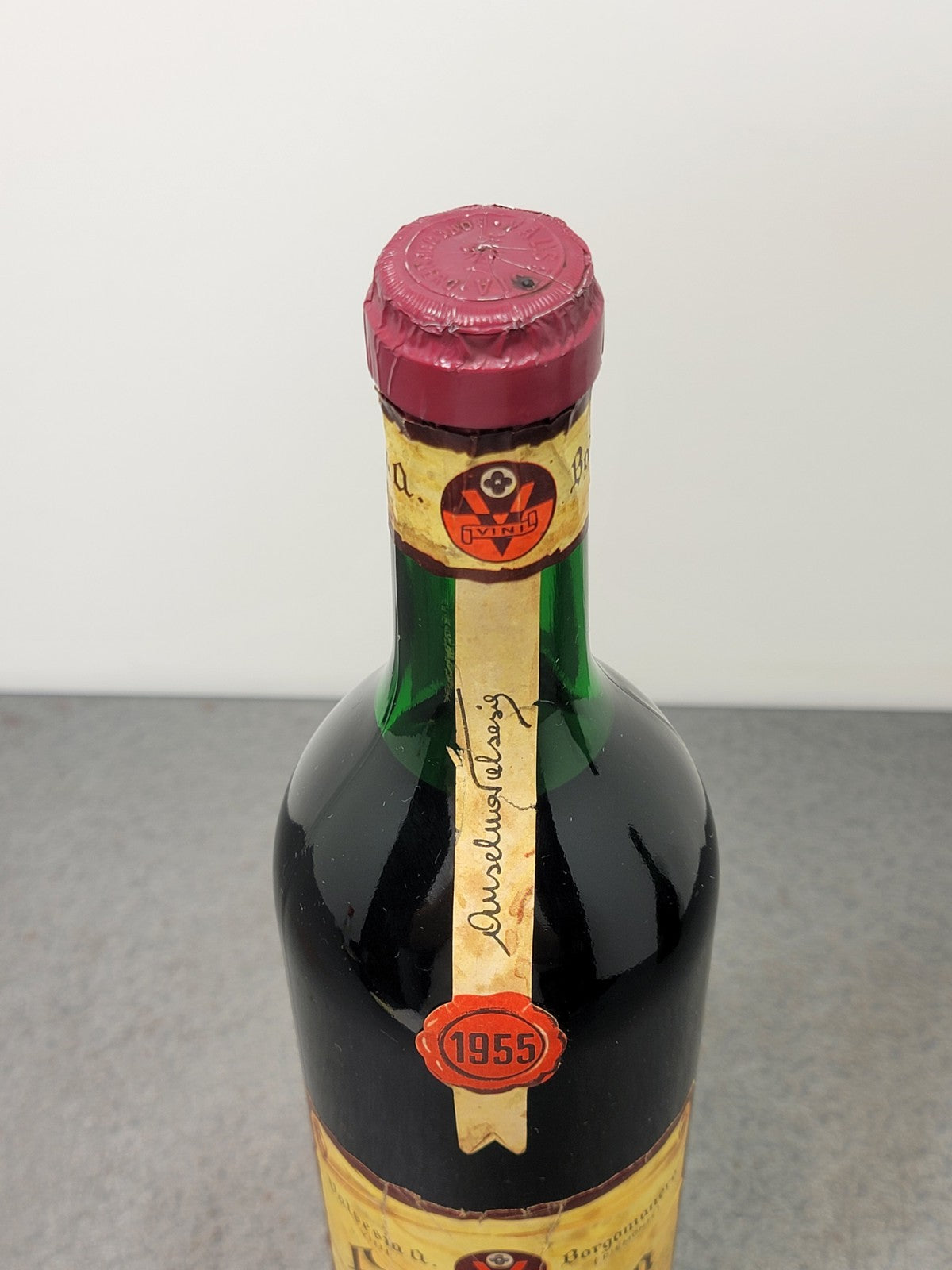 Gattinara Valsesia Borgomanero 1955 Spanna bott.72 cl 13%