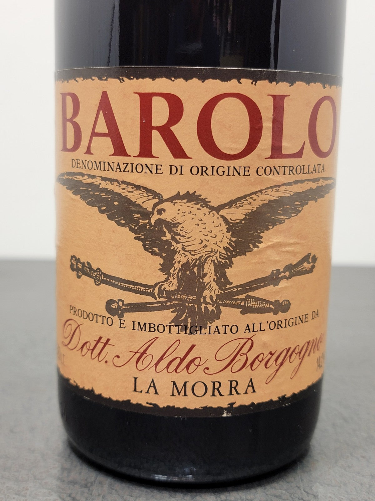 Barolo Aldo Borgogno 1974 La Morra bott.72 cl 14.2%