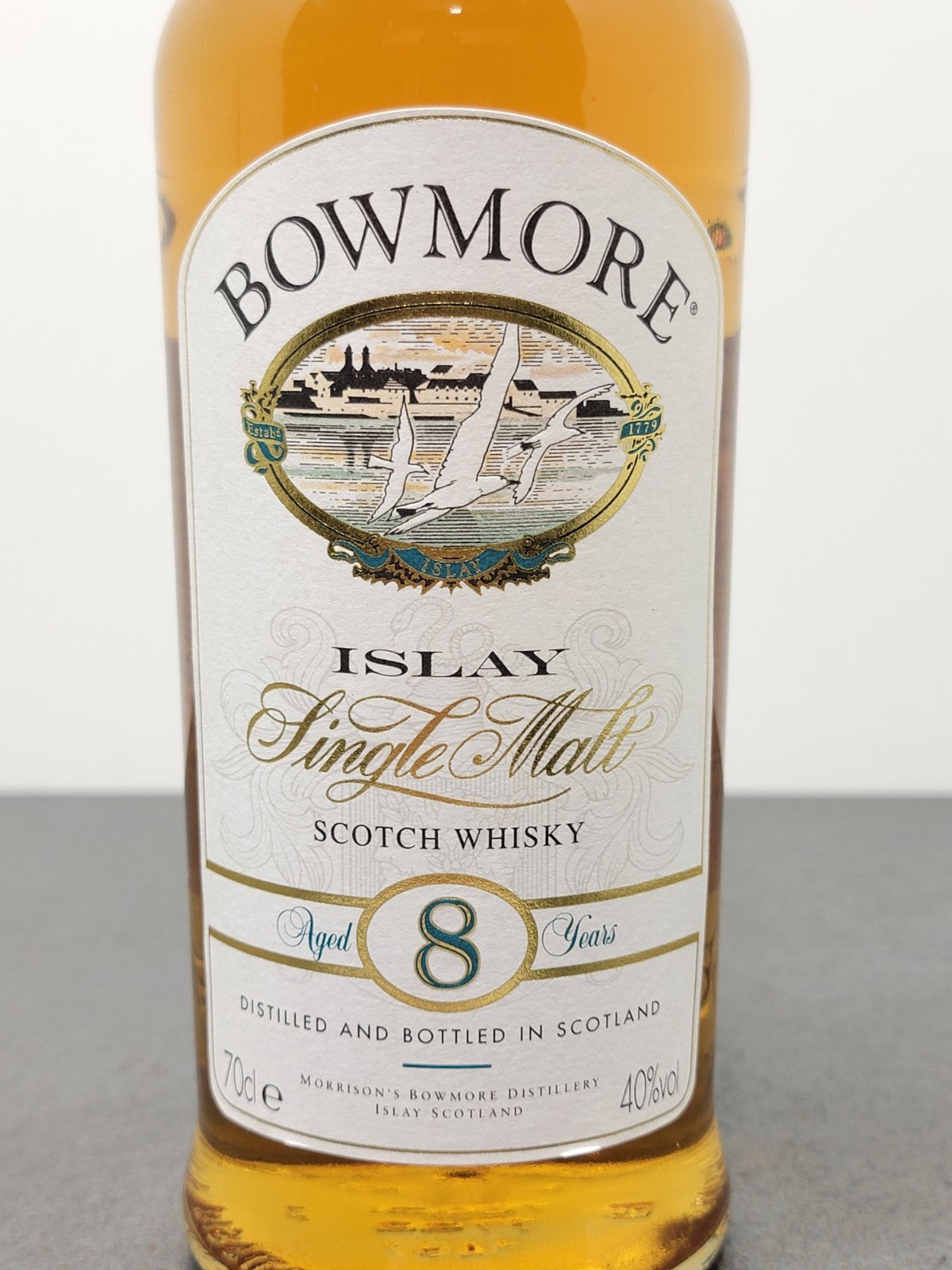 Whisky Bowmore 8 years 1980s Single Malt Scotch Whisky bott.70 cl 40%