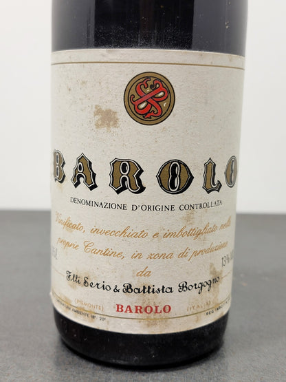 Barolo F.lli Serio & Battista Borgogno 1976 Riserva bott.75 cl 13 %