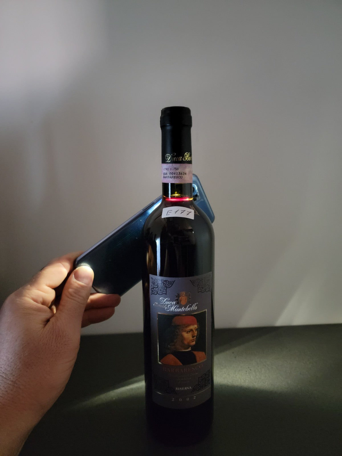 Barbaresco Duca Bortini Di Montebello 2002 Riserva bott. 75 cl 13.5%
