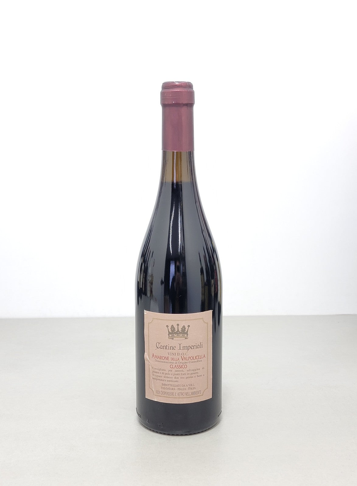 Amarone Cantine Imperiali 2001 Valpolicella Classico bott. 75 cl 15%