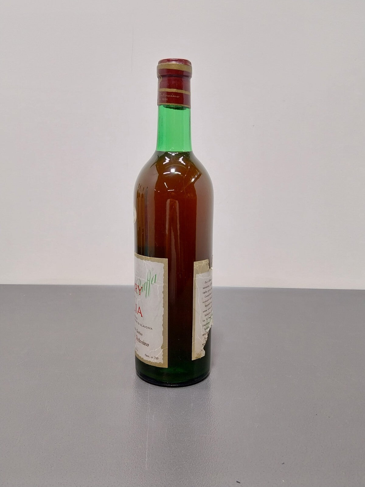 Sherry Di Sicilia Gran Reser 1937 Fratelli Buffa Di Antonio Marsala bott.0.72 cl