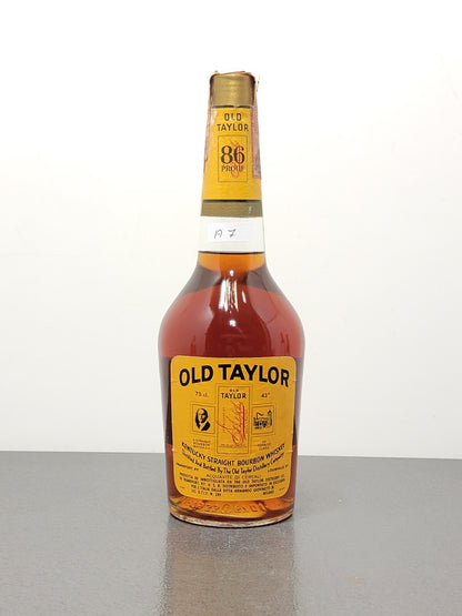 Whisky Old Taylor 1973 Kentucky Straight Bourbon Whisky 86 Proof bott.75 cl 43%