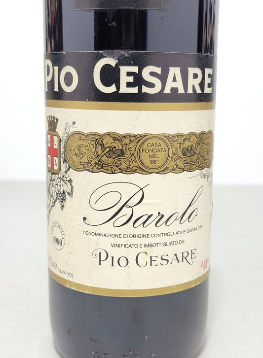 Barolo Pio Cesare 1980 Alba bott.75 cl 13.5%
