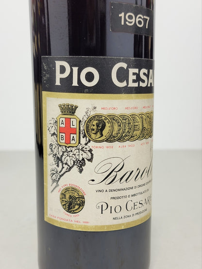 Barolo Pio Cesare 1967 bott.72 cl 13.5%