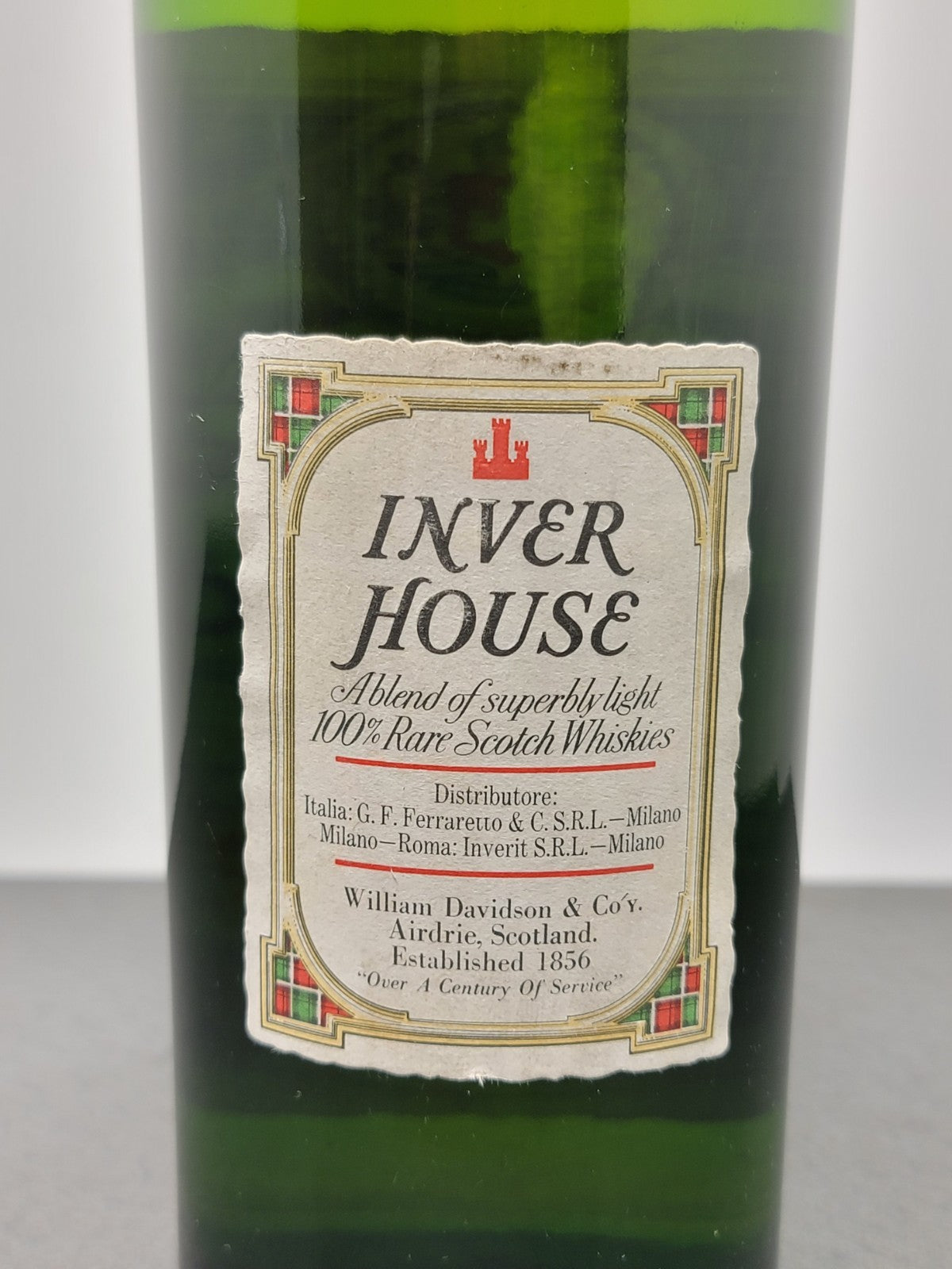 Whisky Inver House Green Plaid 1970s Rare Scotch Whisky bott.75 cl 40%
