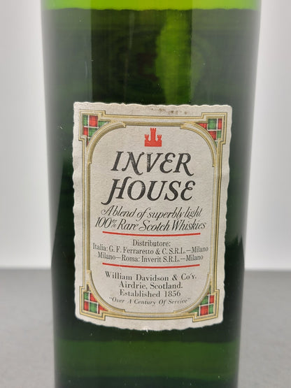 Whisky Inver House Green Plaid 1970s Rare Scotch Whisky bott.75 cl 40%