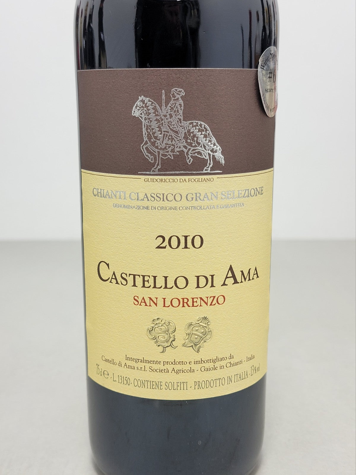Castello di Ama San Lorenzo 2010 Gran Selezione Chianti Classico bott.75 cl 13%