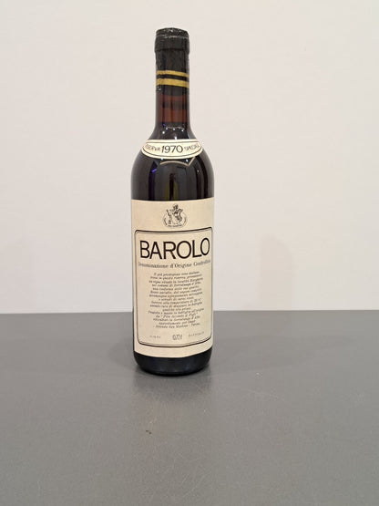 Barolo Riserva Speciale 1970 Pira Secondo. Cl 72 Imb. X Azienda San Martino