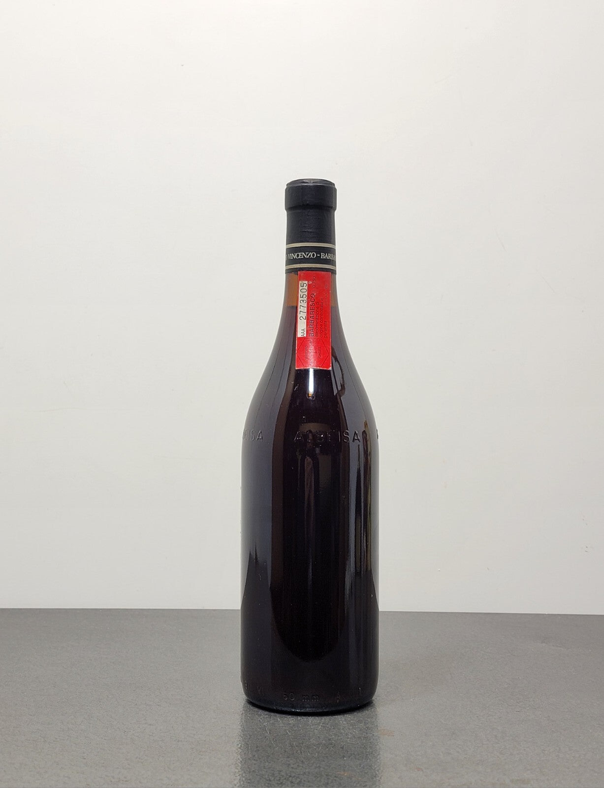 Barbaresco Luigi Bianco 1983 Vigna Faset bott. 75 cl 13.5%