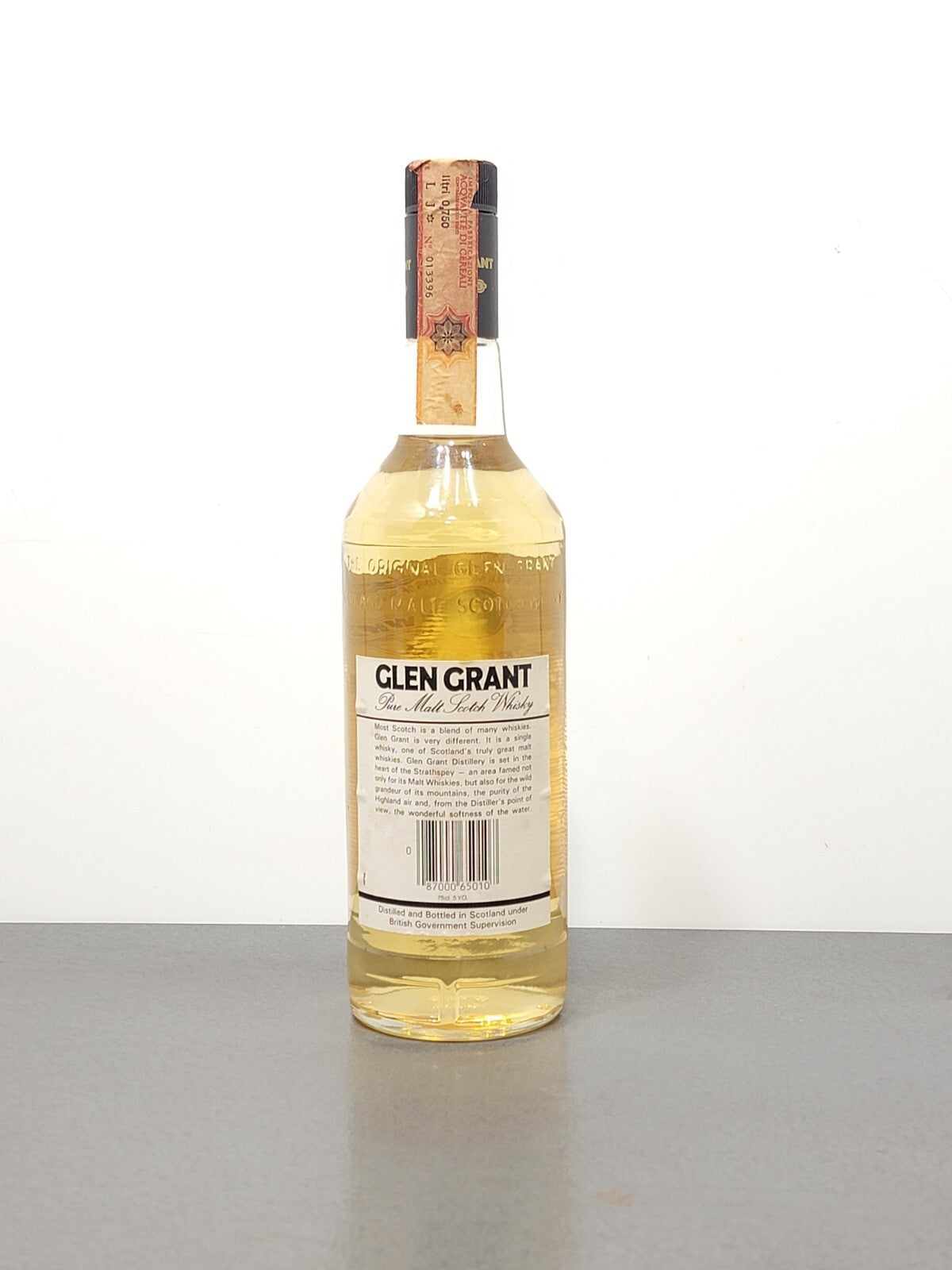 Glen Grant 5 years 1982 Pure Malt Scotch Whisky bott.75 cl 40%