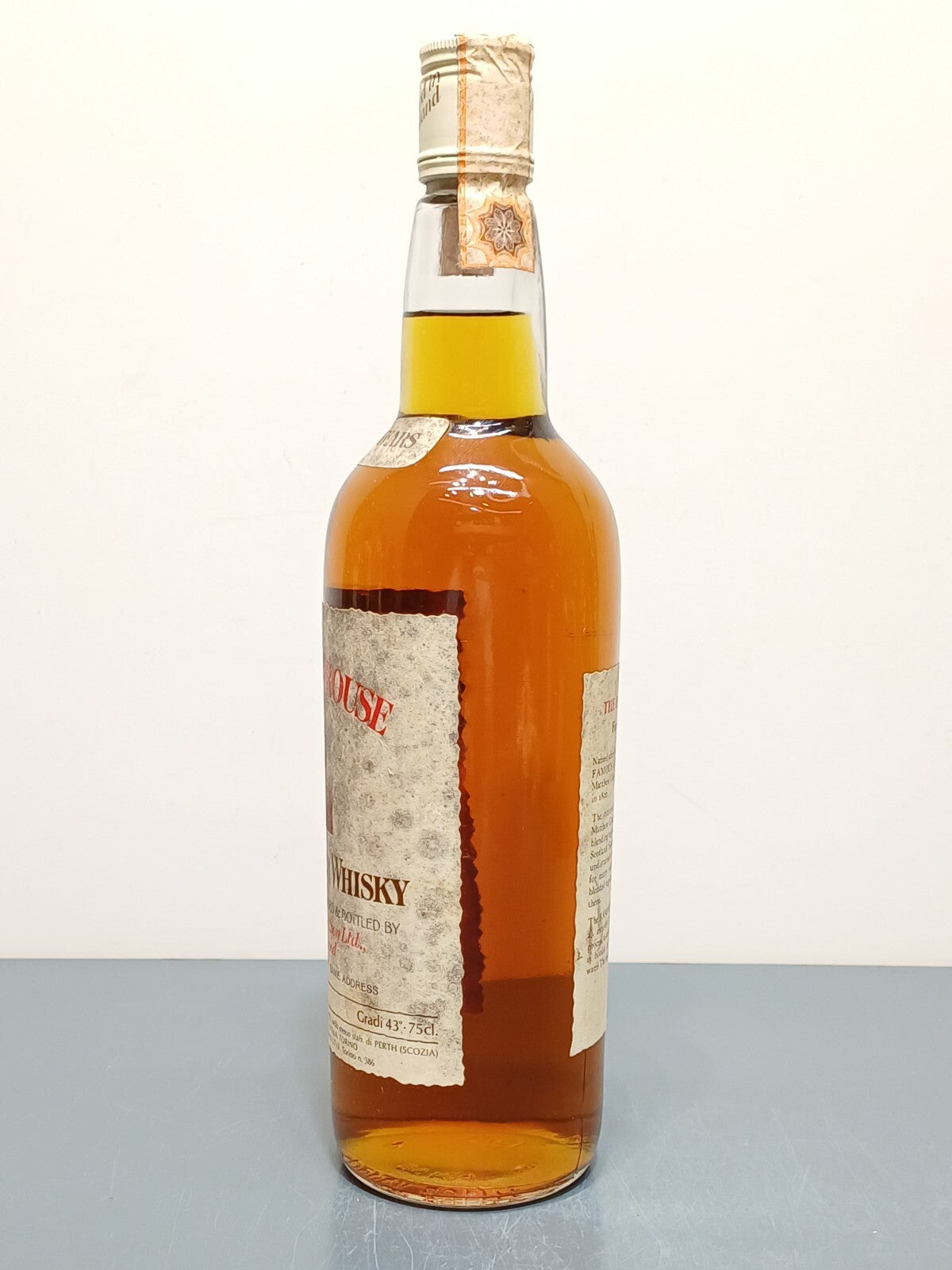 Whisky Famous Grouse Finest Scotch Whisky bott.0.75 cl anni 70