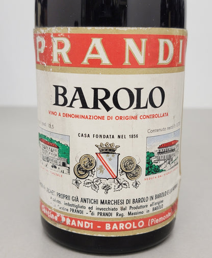 Barolo Prandi 1968 Antichi Marchesi Di Barolo bott. 72 cl 13,5%