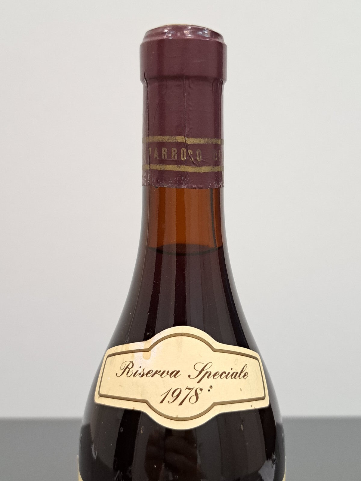 Barbaresco Parroco Neive 1978 Riserva Speciale Vigneto Basarin bott. 75 cl