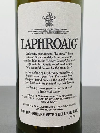 Whisky Laphroaig 10 years 1980s Single Islay Malt Scotch Whisky bott.70 cl 43%