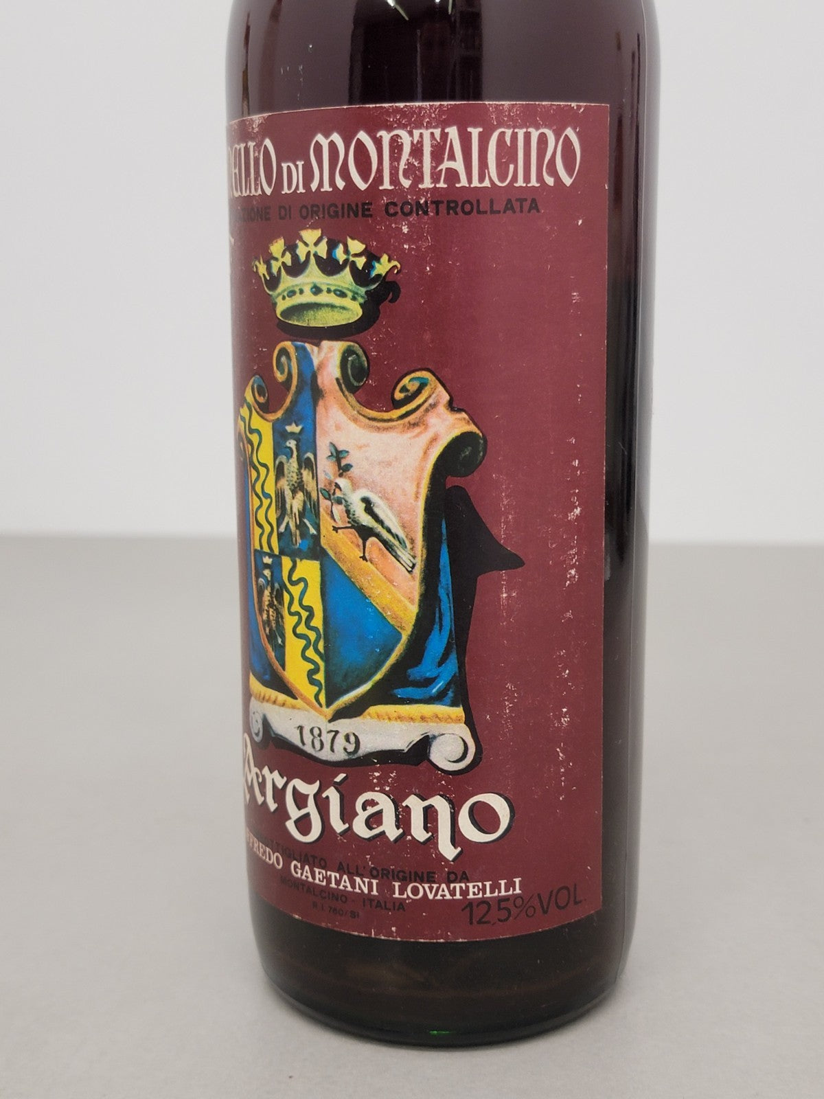 Argiano Riserva 1972 Brunello Di Montalcino Loffredo G. Lovatelli 72 cl 12,5%