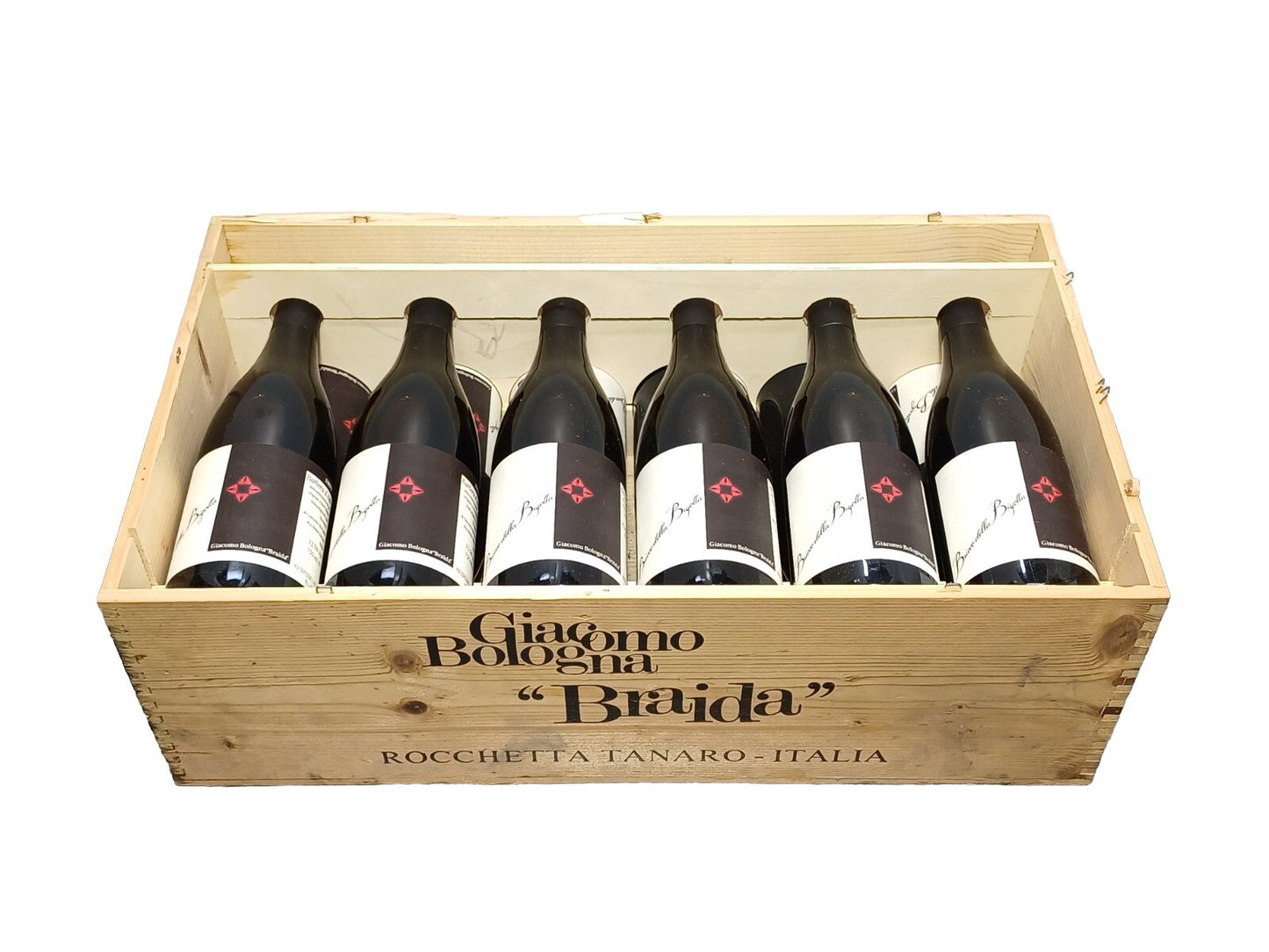 Bricco Della Bigotta Barbera 1992 Braida 12 Bottiglie 75 cl Cassetta In Legno