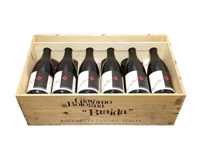 Bricco Della Bigotta Barbera 1992 Braida 12 Bottiglie 75 cl Cassetta In Legno