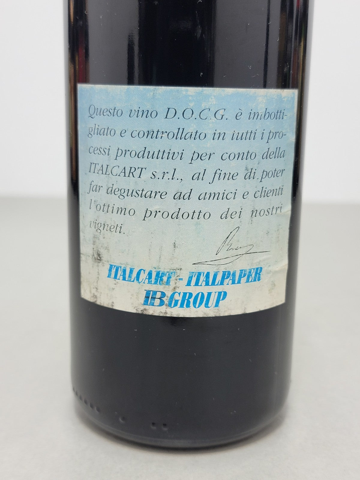 Barbaresco Musso Pora 1996 bott. 75 cl 13.5%