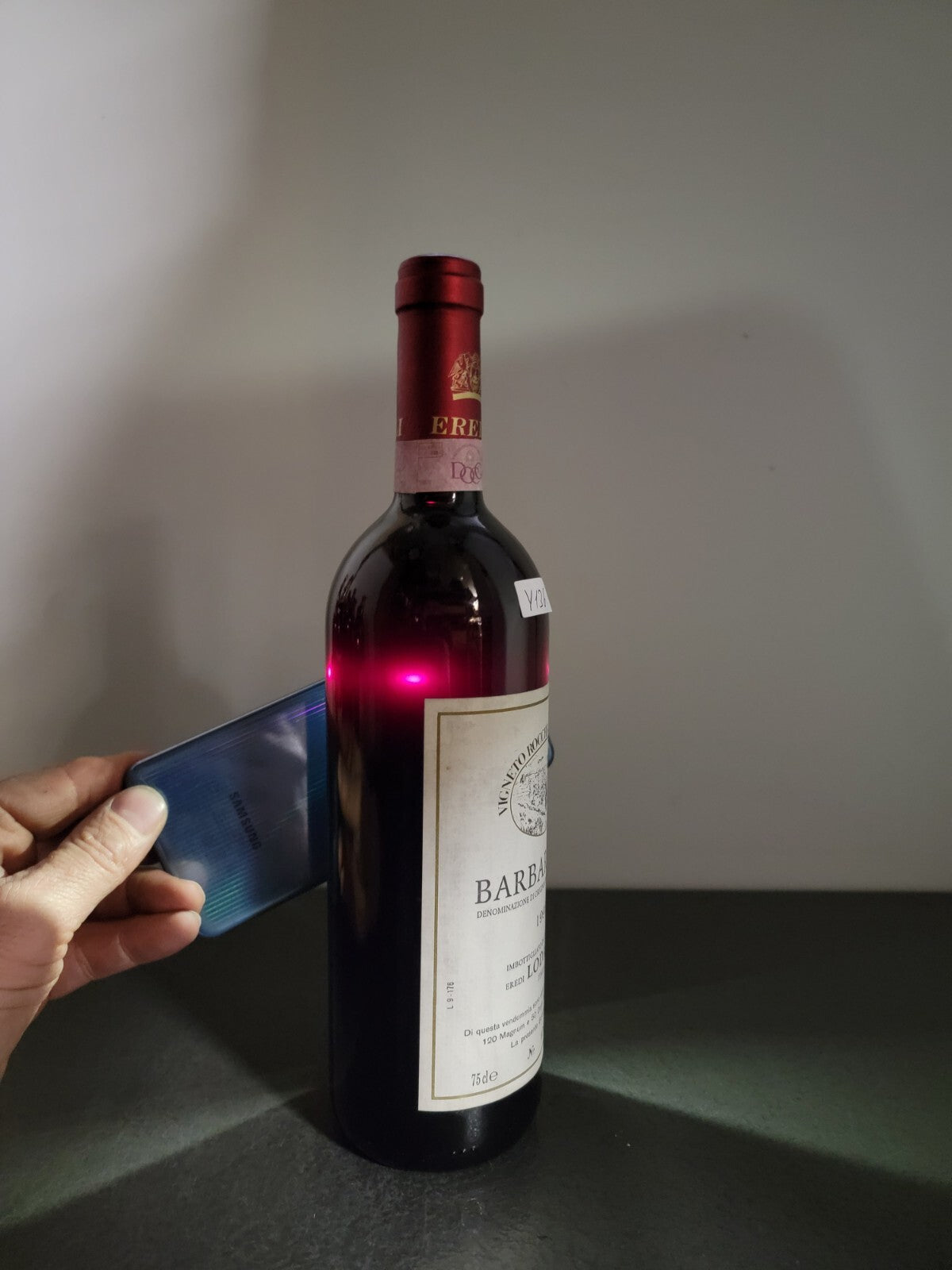 Barbaresco Lodali 1996 Vigneto Rocche Dei 7 Fratelli bott. 75 cl 13.5%