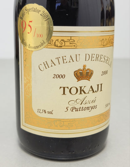 Tokaji Chateau Dereszla 2000 Aszu 5 Puttonyos bott. 50 cl 12,5%