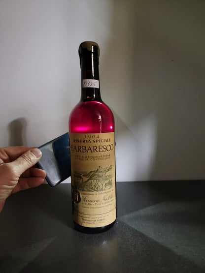 Barbaresco Ferruccio Nicolello 1964  Riserva Speciale bott..72 cl 13%
