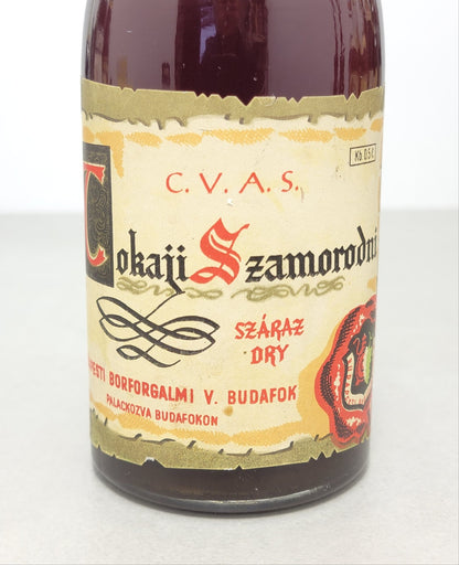 Tokaji Szamorodni 1957 Budapest Borfolgalmi,V. Budafok bott. 50 cl 13 %