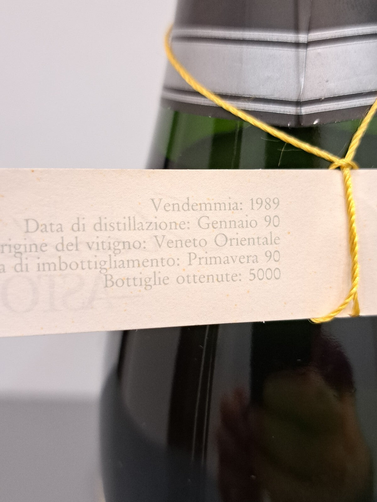 Grappa 1989 Astoria Chardonnay bott.75 cl