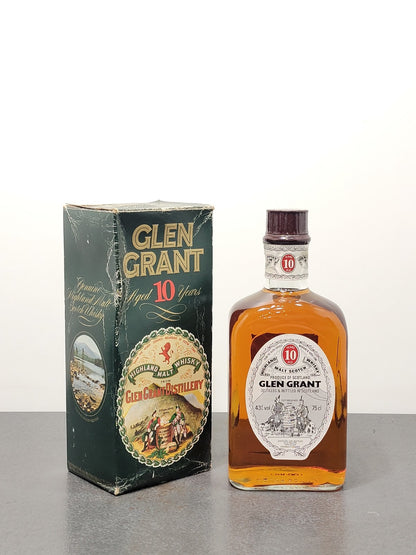 Whisky Glen Grant 10 years Pure Malt Scotch Whisky 1980s bott.75 cl 43%