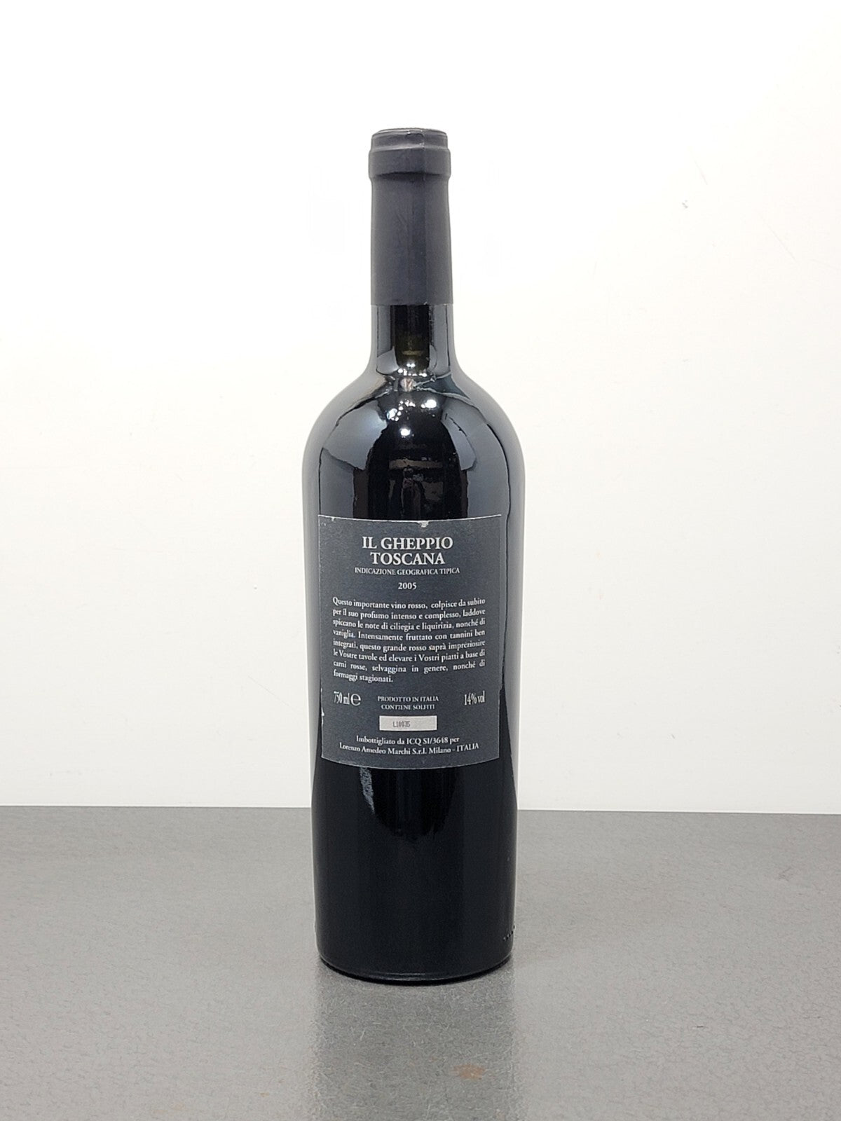 IL Gheppio Toscana Lorenzo Amedeo 2005 Marchi bott. 75 cl 14%