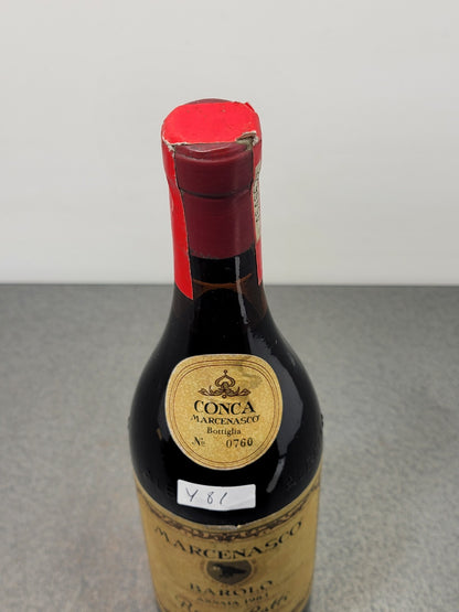 Barolo Renato Ratti 1983 Marcenasco Abbazia dell'Annunziata bott.75 cl 13.5%