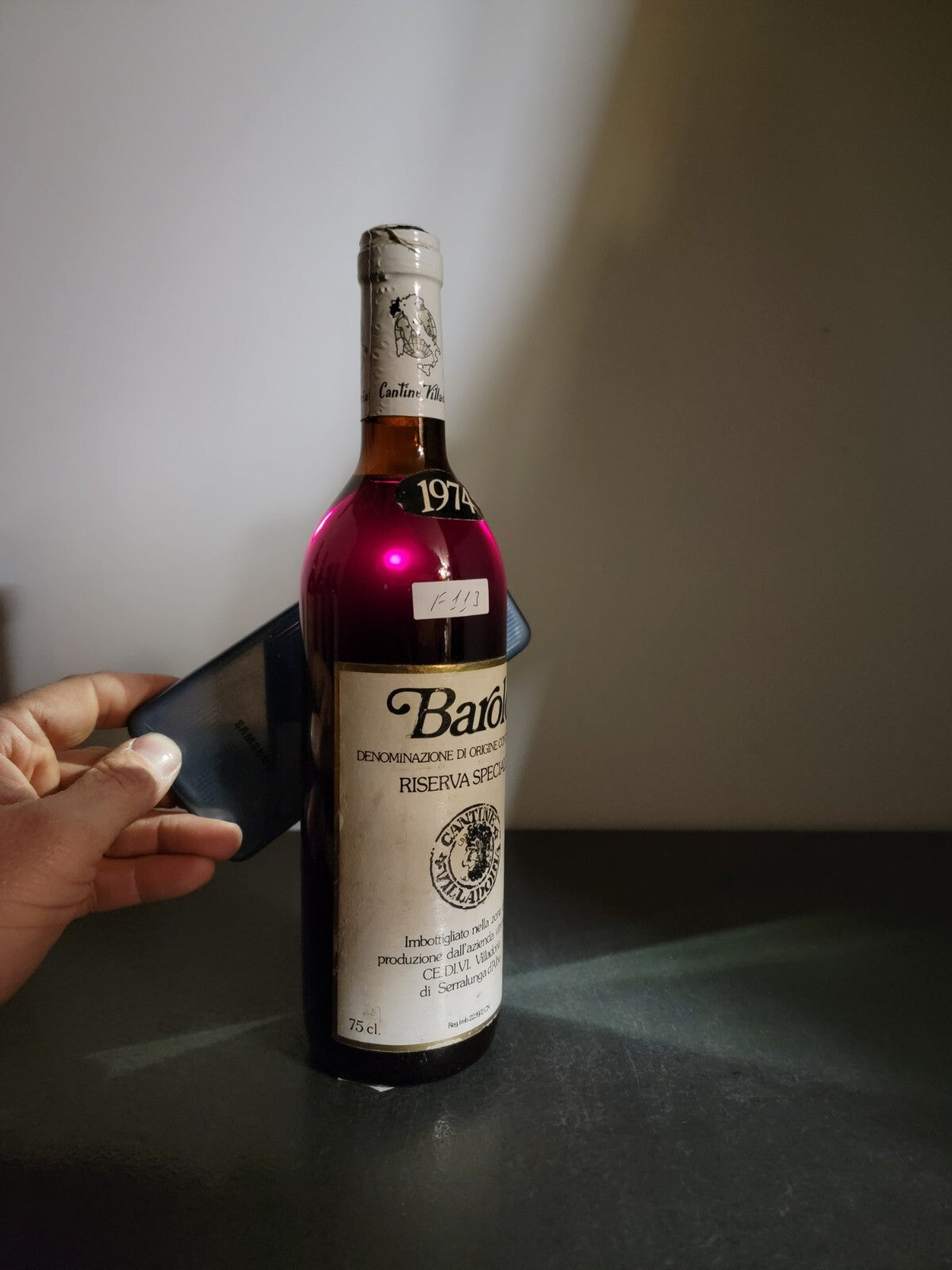 Barolo Villadoria 1974 Riserva Speciale Serralunga D'alba CE DI VI 75 cl 13%