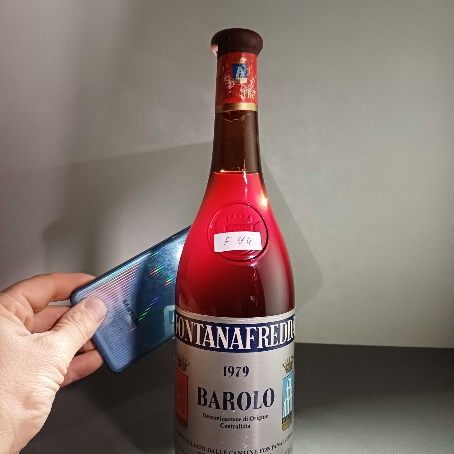 Barolo Fontanafredda 1979 Serralunga D'Alba 75 cl 13%