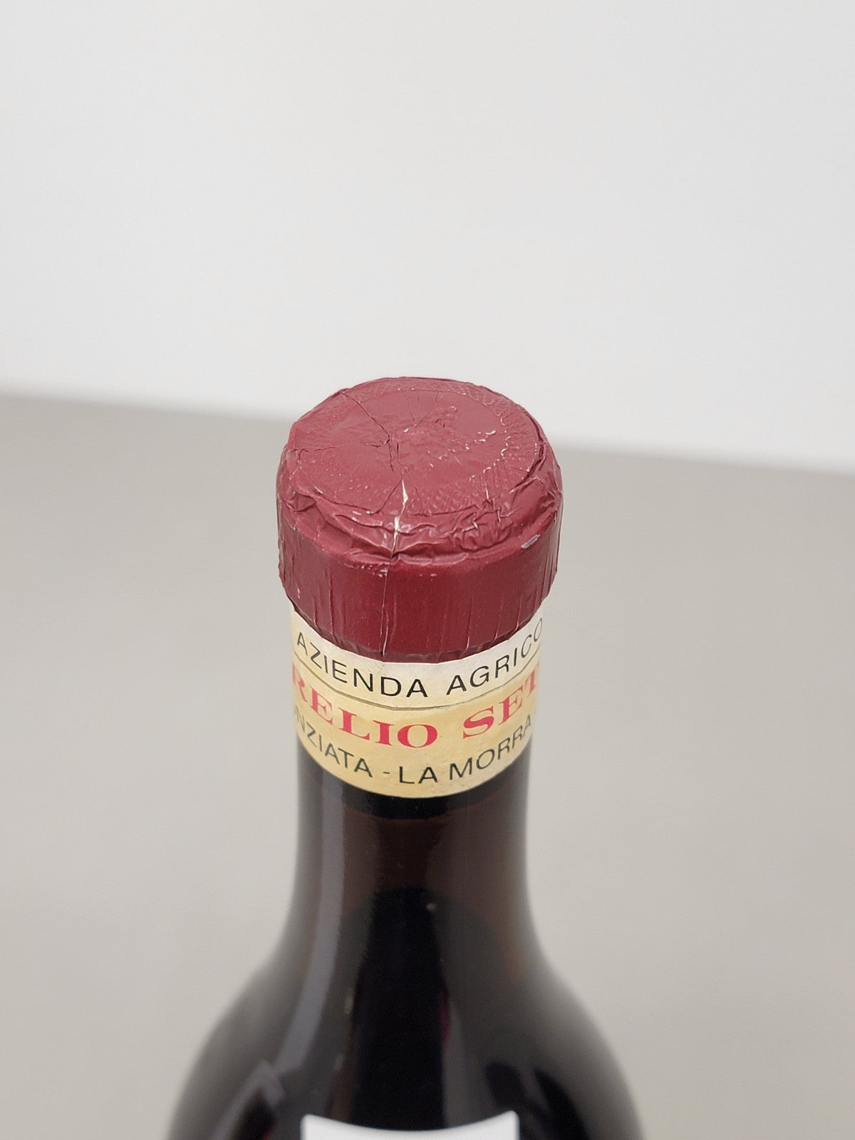 Barolo Aurelio Settimo 1970 Anuziata La Morra bott. 72 cl 13,5%