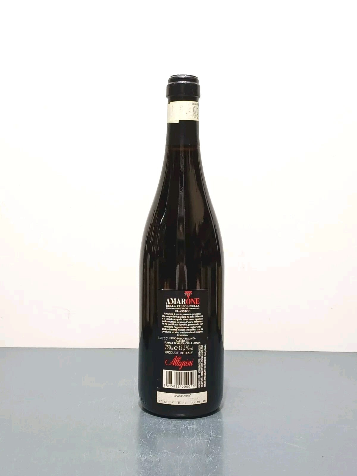 Amarone 2006 Allegrini Amarone della Valpolicella Classico bott..75 cl