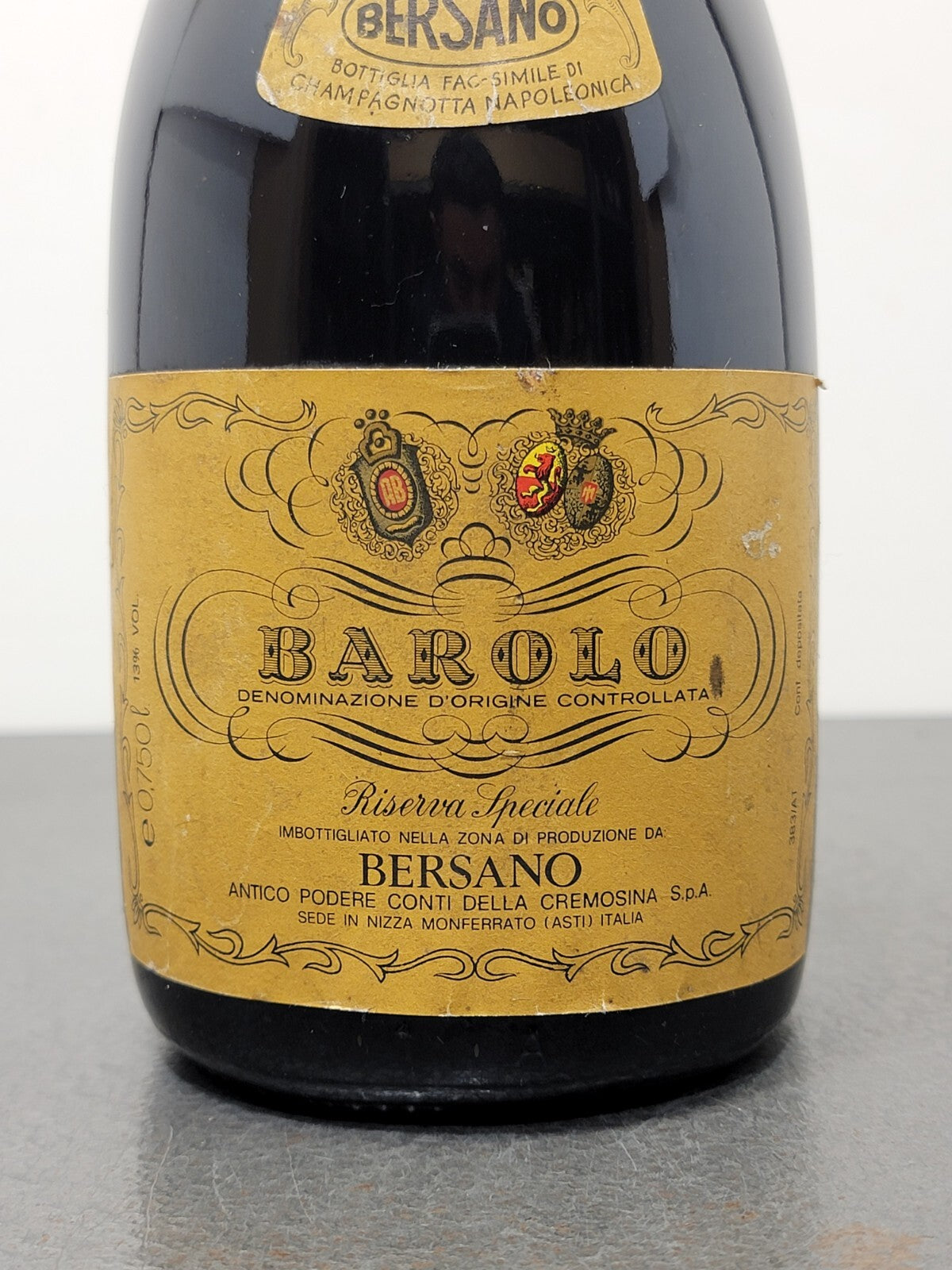 Barolo Bersano Riserva Speciale 1974 Nizza Monferrato bott.75 cl 13%
