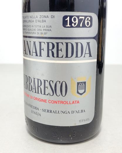 Barbaresco Fontanafredda 1976 Serralunga D'Alba bott. 75 cl 12,5%