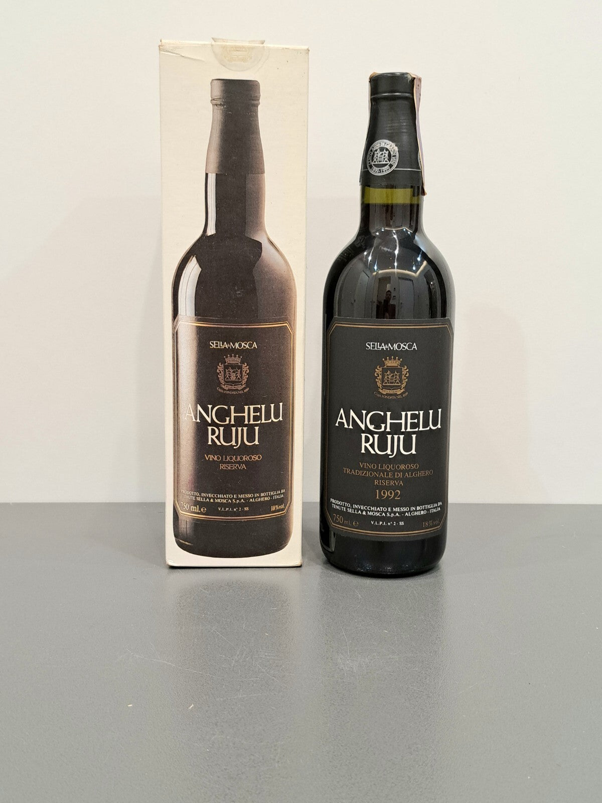 Anghelu Ruju 1992 Vino Liquoroso Riserva Sella & Mosca bott. 75 cl