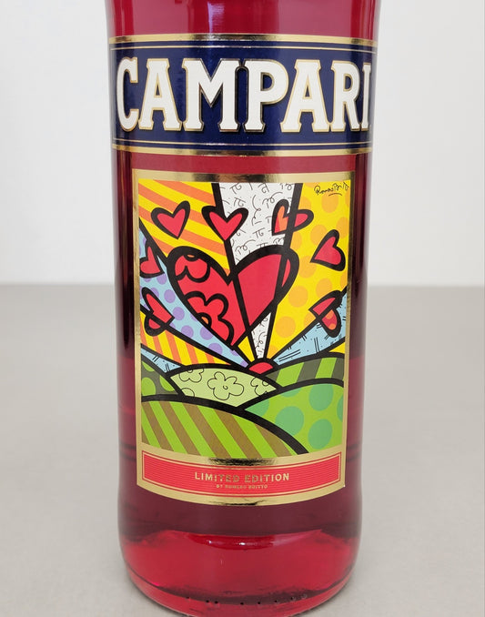 Campari Bitter Romero Britto Limited Edition 2000s bott. 1 litro