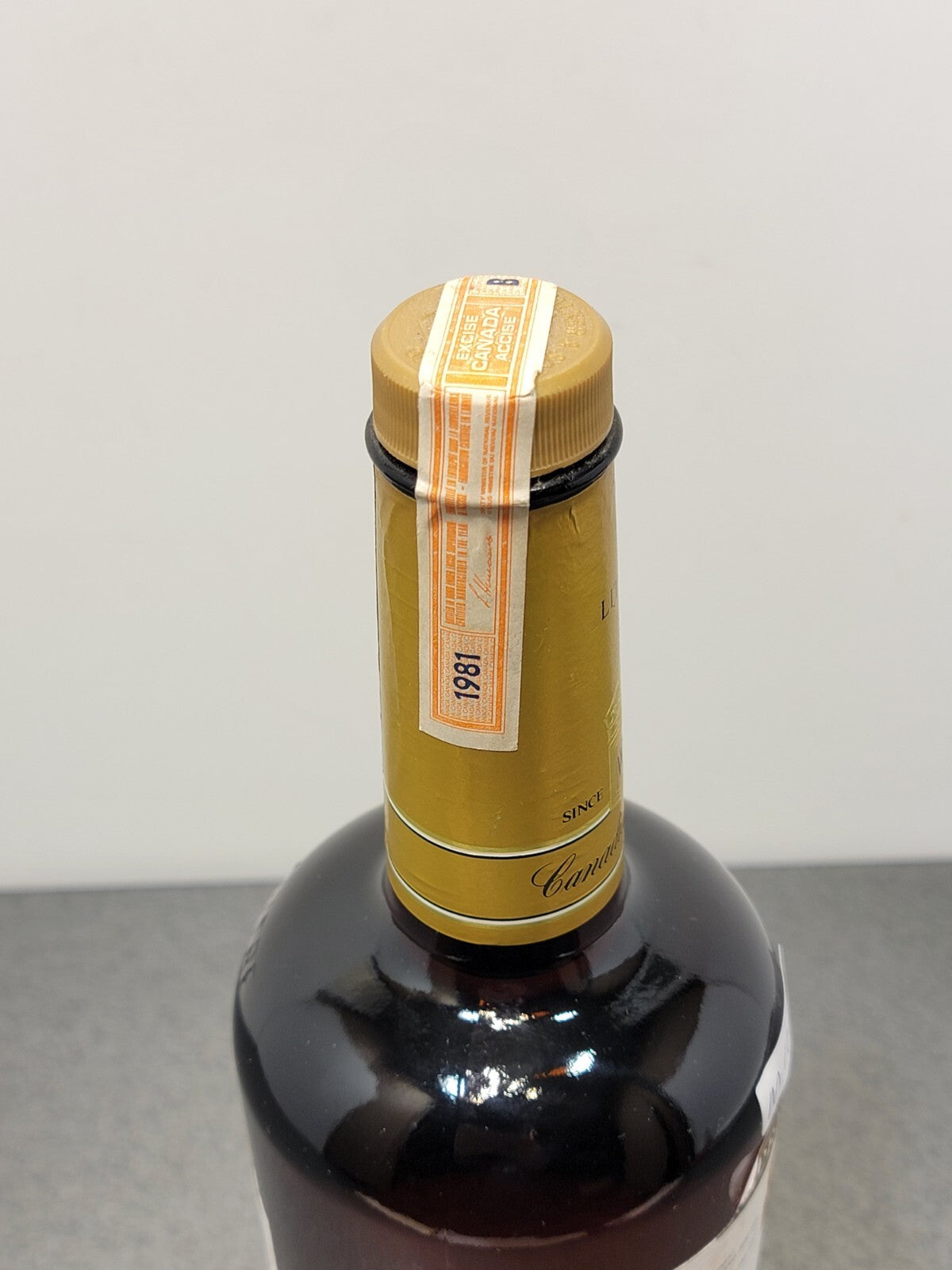 Whisky Canadian Club 1981 Hiram Walker bott.1 Litro