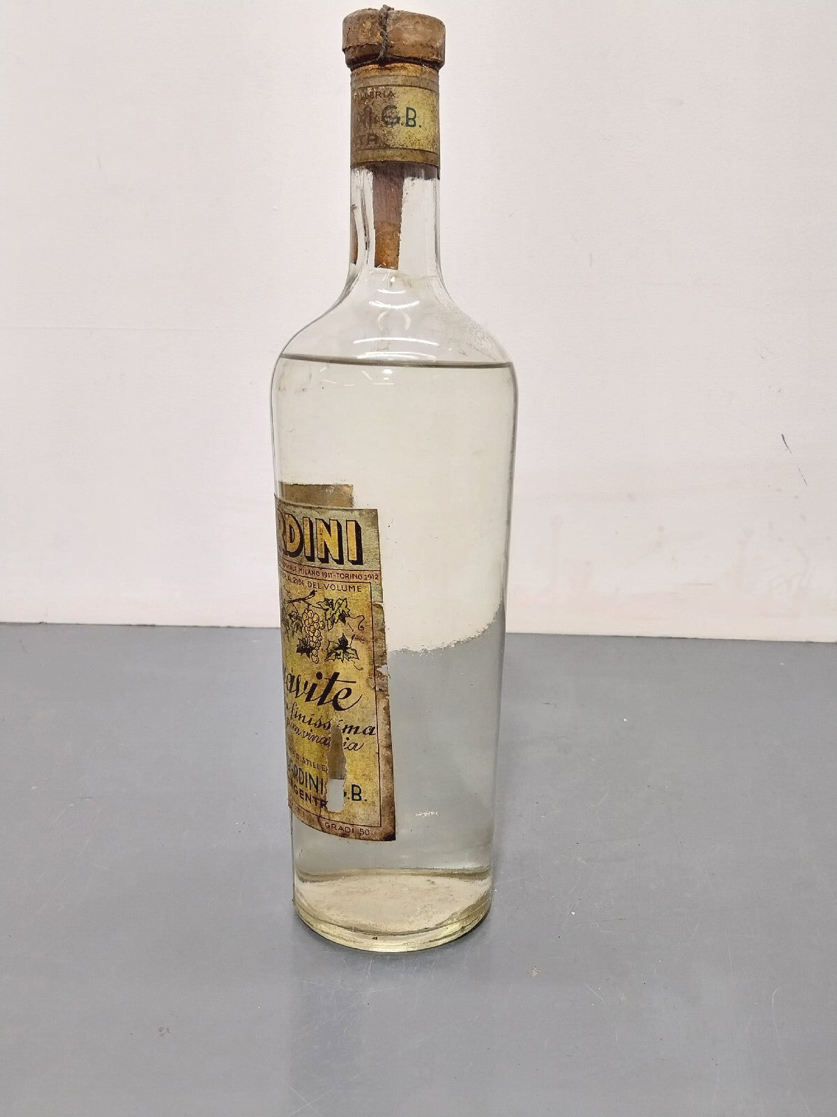 Grappa 1933/44 G. B Lombardini Acquavite Sigillo E.Finissima bott 1 litro