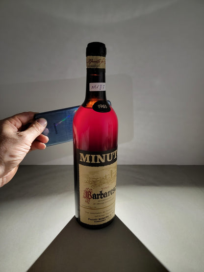 Barbaresco Minuto 1965  bott. 72 cl 13,5%